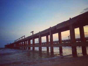บรรยากาศของหาดแม่รำพึง