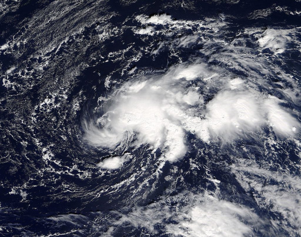 Tropical Storms Nadine, Oscar Form in the Atlantic